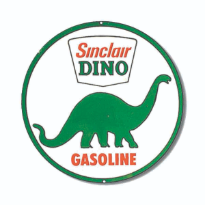 Sinclair Dino Gasoline Round