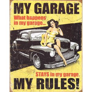 My Garage My Rules (Yellow)