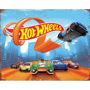 Hot Wheels Retro Memorabilia-Tin Sign