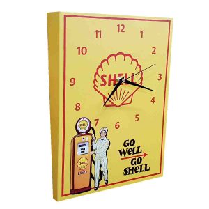 Shell Wall Clock