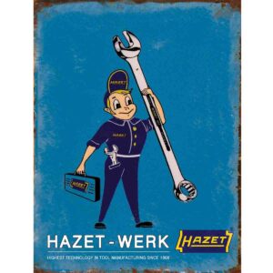 Hazet Tools Tin Sign