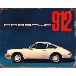 Porsche 912 tin sign