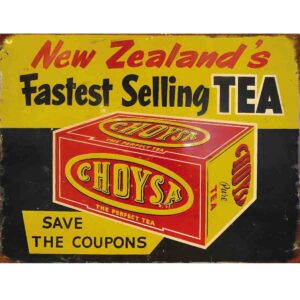 Choysa Tea Tin Sign