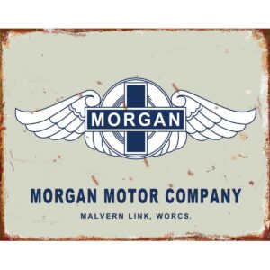 Morgan Motor Company Tin Sign