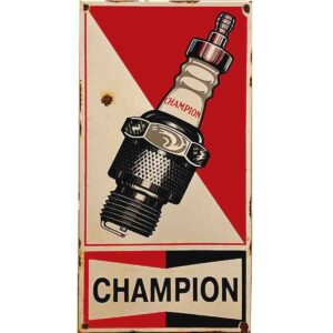 Champion Sparkpug Sign